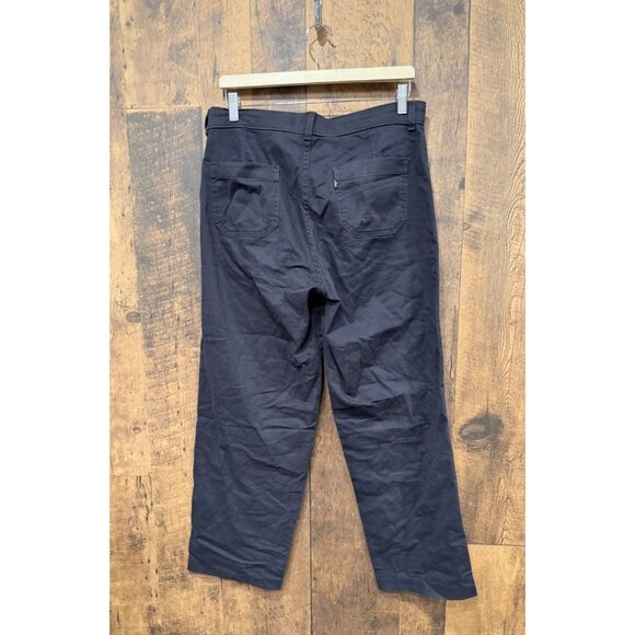 levis utility womens black pant 29x27 EUC - Picture 3 of 6